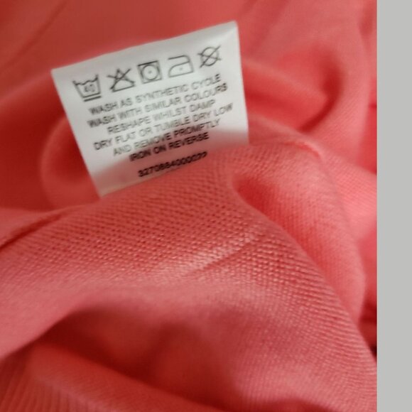 Papaya Mock Sweater Womens Coral pink Size 12 - Picture 4 of 7